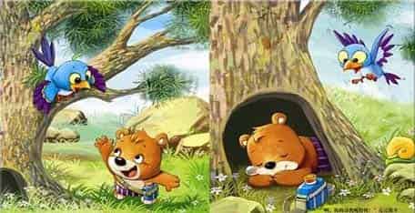 月亮照在鸟巢上