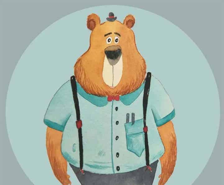 特别特别严肃的熊爸爸