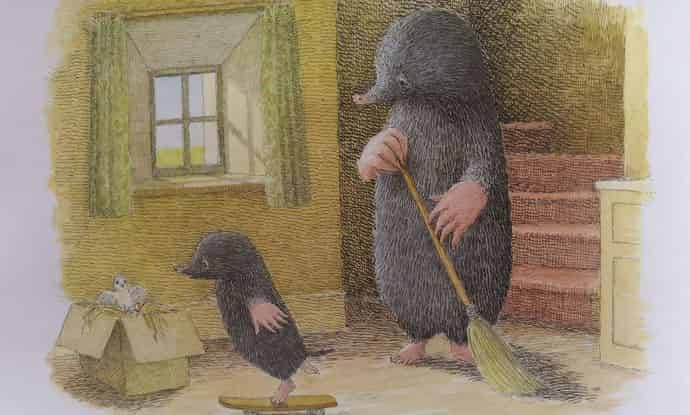 鼹鼠与小鸟 鼹鼠与小鸟