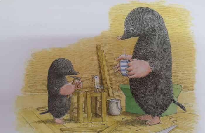 鼹鼠与小鸟 鼹鼠与小鸟